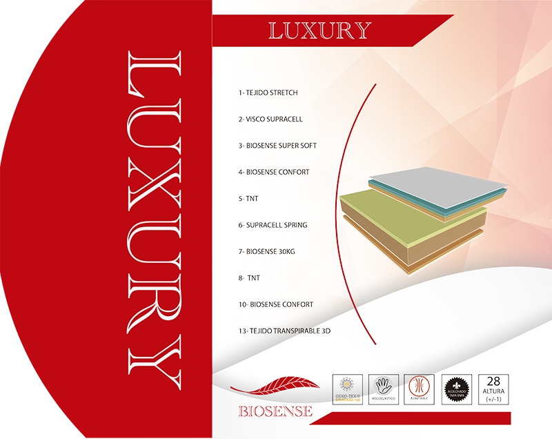 Colchón LUXURY 1 Durmet.